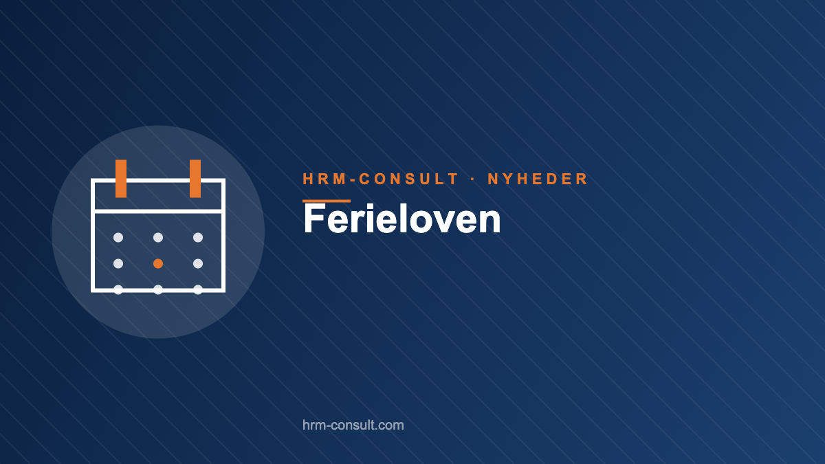 Ferieloven
