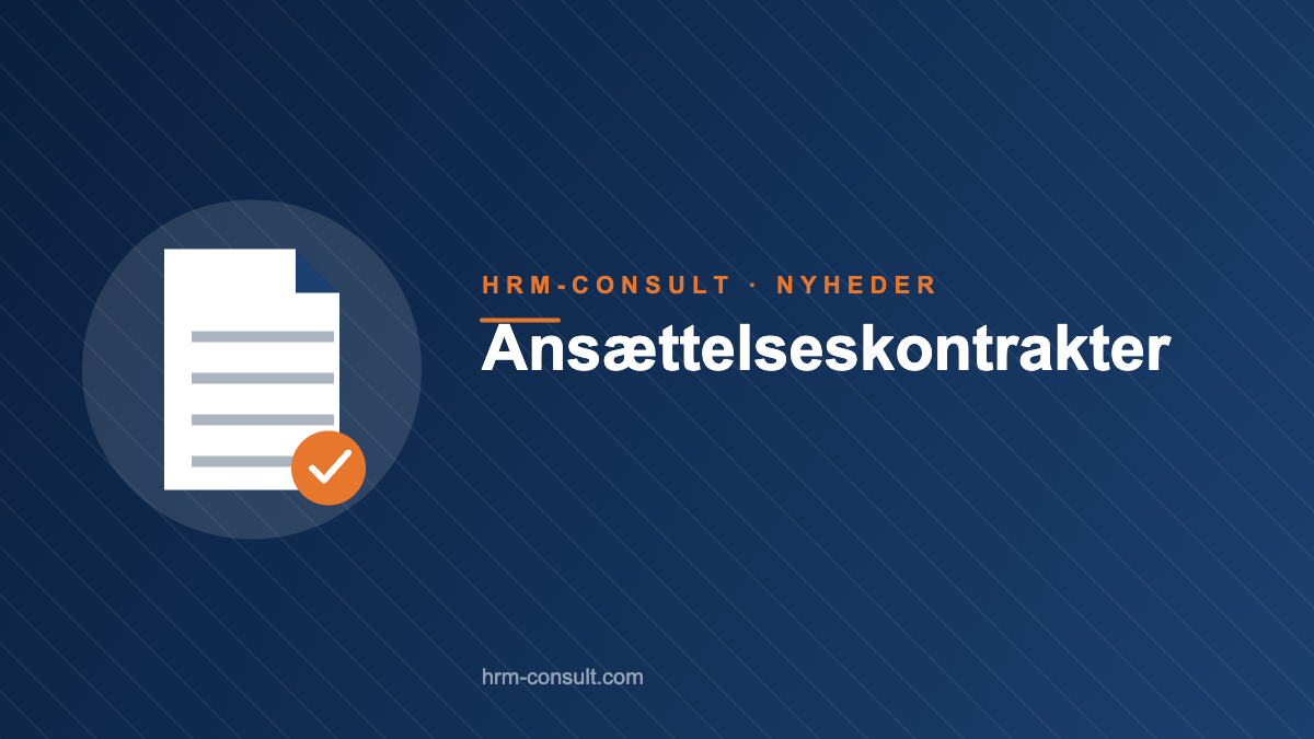 Ansættelseskontrakter